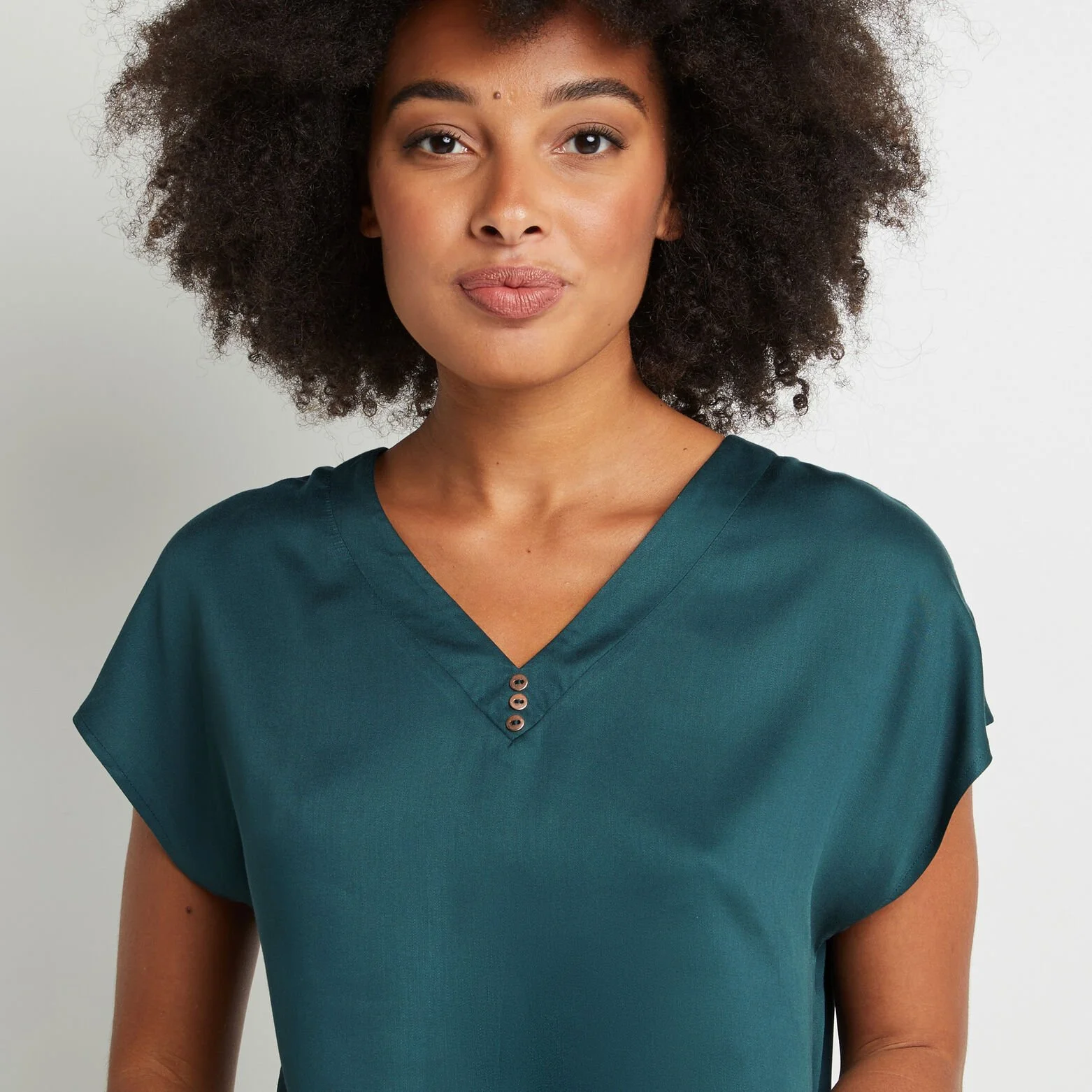 AROME TEE SHIRT MANCHES COURTES VISCOSE VERT 4 AROME TEE SHIRT MANCHES COURTES VISCOSE VERT – Image 2