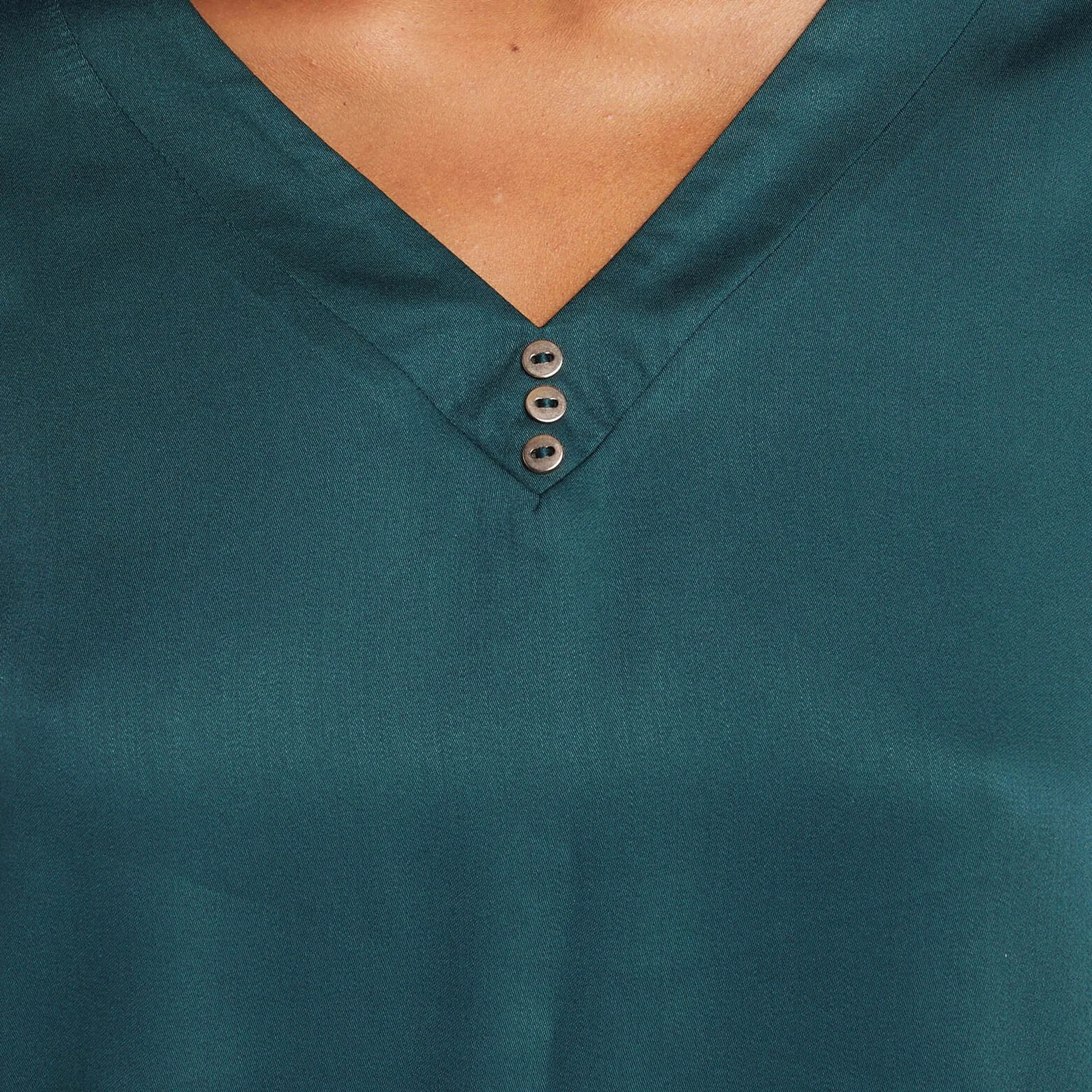 AROME TEE SHIRT MANCHES COURTES VISCOSE VERT 5 AROME TEE SHIRT MANCHES COURTES VISCOSE VERT – Image 3