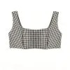 Bonnie Maillot Brassiere Vichy BLANC/NOIR -Collants importe boutique 77009300 F