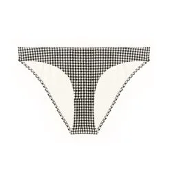 Bonnie Maillot Culotte Vichy BLANC/NOIR
