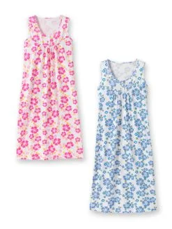 Lingerelle Chemise De Nuit Sans Manches Lot De 2 -Collants importe boutique g 1003023 0014 3