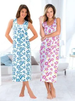 Lingerelle Chemise De Nuit Sans Manches Lot De 2 -Collants importe boutique g 1003023 0014 4