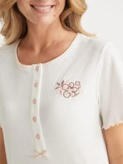 Lingerelle Chemise De Nuit Longue, Interlock -Collants importe boutique g 2003018 0035 4