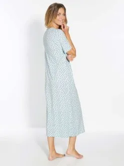 Lingerelle Lot 2 Chemises De Nuit Manches Courtes -Collants importe boutique g 2003020 0001 3