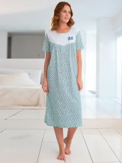 Lingerelle Lot 2 Chemises De Nuit Manches Courtes -Collants importe boutique g 2003020 0001 4