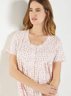 Lingerelle Chemise De Nuit Boutonnée 9 Lingerelle Chemise De Nuit Boutonnée -Collants importe boutique g 2003029 0014 4