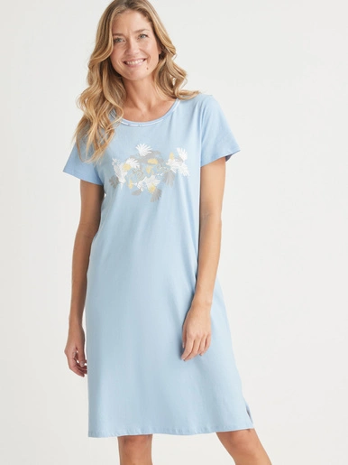 Balsamik Lot 2 Chemises De Nuit Manches Courtes 3 Balsamik Lot 2 Chemises De Nuit Manches Courtes