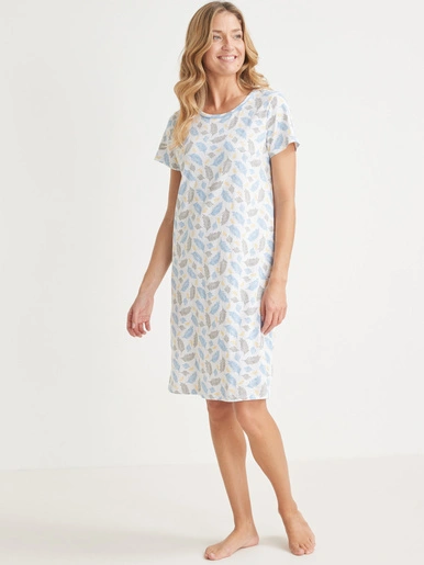 Balsamik Lot 2 Chemises De Nuit Manches Courtes 6 Balsamik Lot 2 Chemises De Nuit Manches Courtes – Image 4