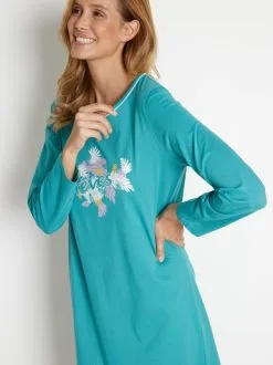 Balsamik Lot 2 Chemises De Nuit Manches Longues -Collants importe boutique g 2006167 0006 6