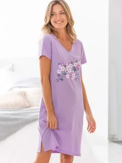 Balsamik Lot De 2 Chemises De Nuit Maille