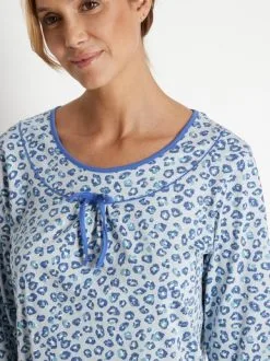 Balsamik Chemise De Nuit Courte Manches Longues -Collants importe boutique g 2006173 0001 4