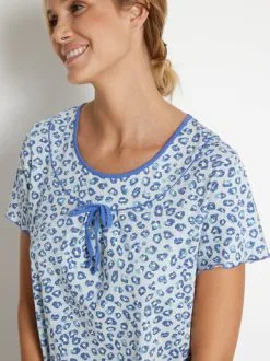 Balsamik Chemise De Nuit Courte Manches Courtes -Collants importe boutique g 2006240 0001 4