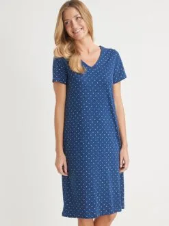 Balsamik Lot De 3 Chemises De Nuit Forme T-shirt