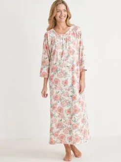 Lingerelle Chemise De Nuit Manches 3/4