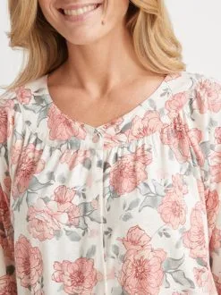 Lingerelle Chemise De Nuit Manches 3/4 -Collants importe boutique g 2008509 0014 4