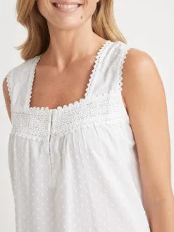 Lingerelle Chemise De Nuit Légère Larges Bretelles -Collants importe boutique g 2008520 0035 4