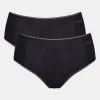 Sloggi Lot De 2 Culottes GO High Waist -Collants importe boutique g 2009556 0026 1