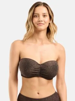 Sans Complexe Bain Haut De Maillot De Bandeau Reflet